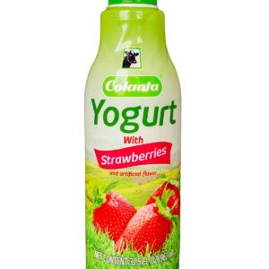 Yogurt Colanta with Strawberries